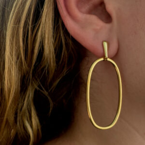 Boucles d’oreilles ovales