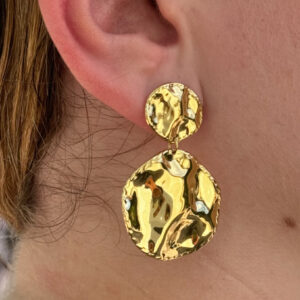 Boucles d’oreilles rondes