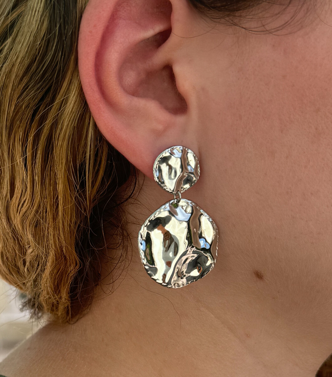 Boucles d'oreilles rondes – Image 5