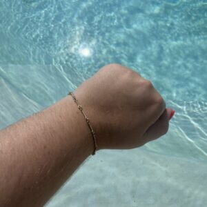Bracelet mailles en acier inoxydable