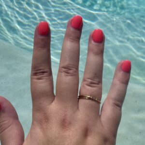 Bague fine en acier inoxydable