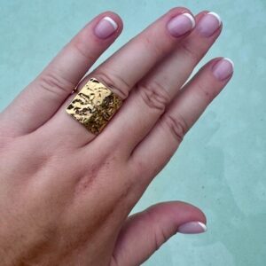 Bague carrée