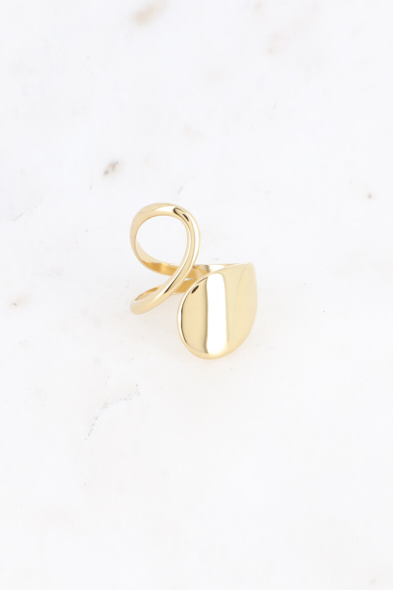 Bague large en acier inoxydable – Image 5