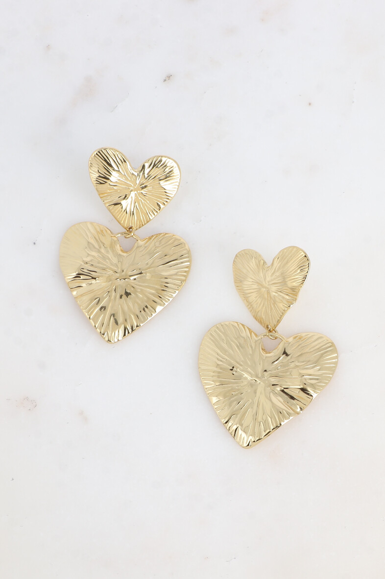 Boucles d'oreilles coeur
