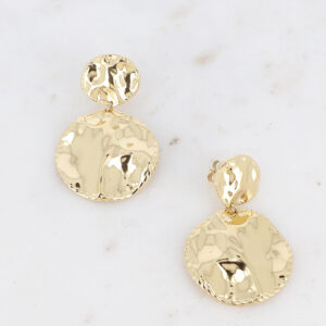 Boucles d’oreilles rondes