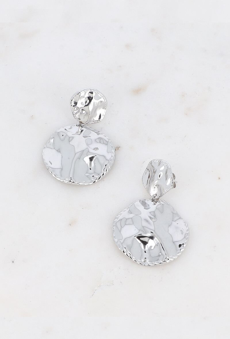 Boucles d'oreilles rondes – Image 4