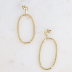 Boucles d’oreilles ovales