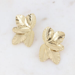 Boucles d’oreilles feuilles