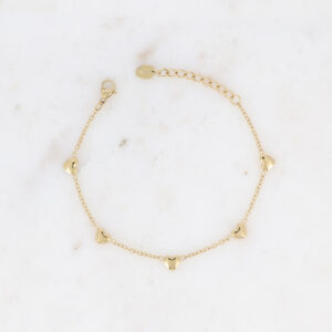 Bracelet petits coeurs