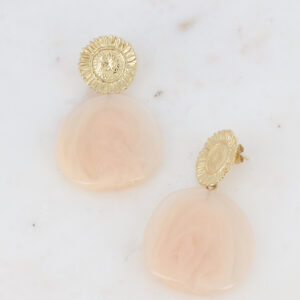 Boucles d’oreilles acétate