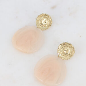 Boucles d’oreilles acétate